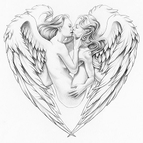 Ange coeur